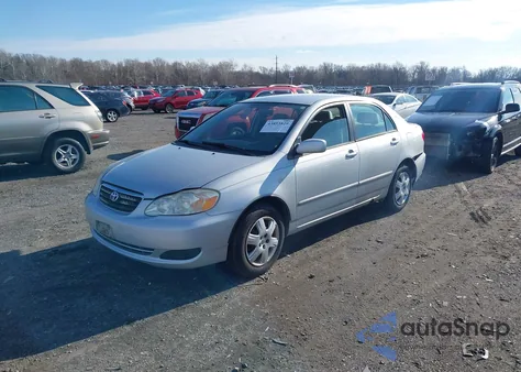 2008 Toyota Corolla Le z USA, uszkodzony, nr VIN 2T1BR30E28C931466